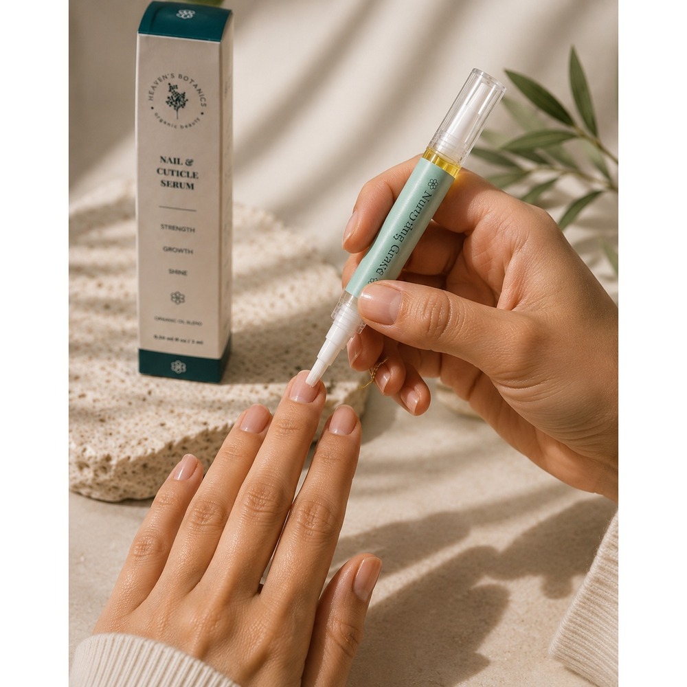 Nurturing Grace Organic Nail Cuticle Oil Serum Pen 3ml  Jojoba Nourishing